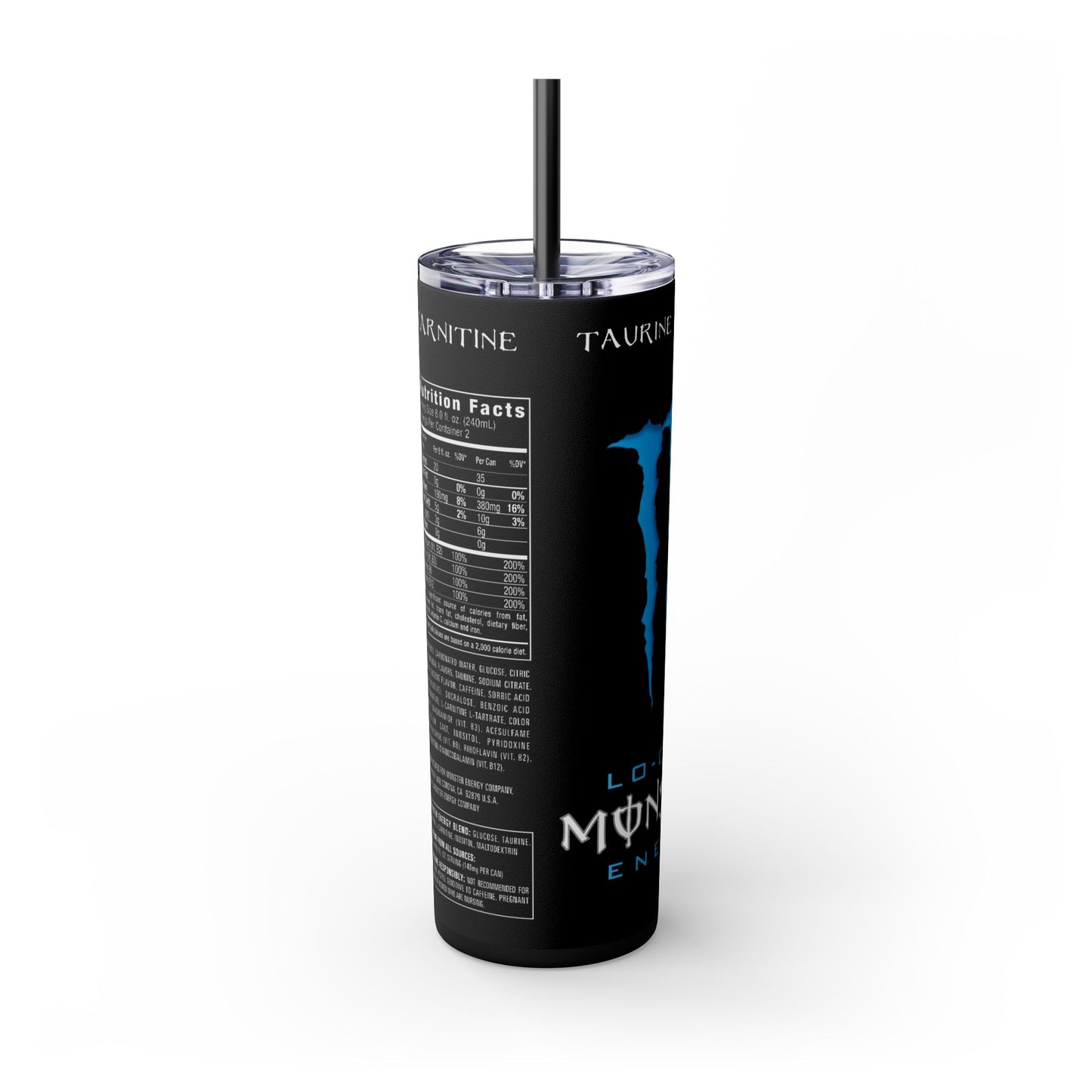 MonsterTumbler with Straw, 20oz