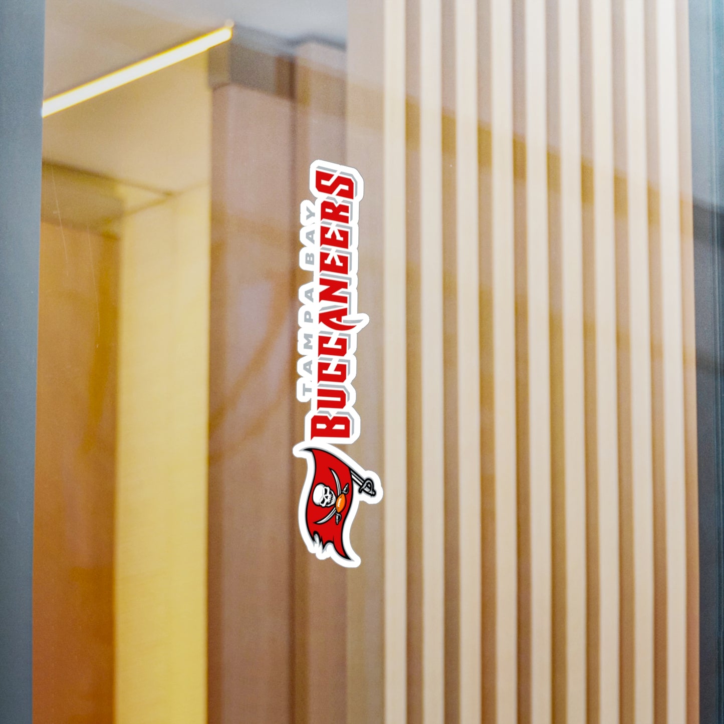 Buccaneers Kiss-Cut Vinyl Decals