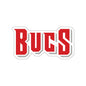 Bucs Plain Stickers