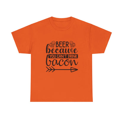 Beer and Bacon Cotton Tee