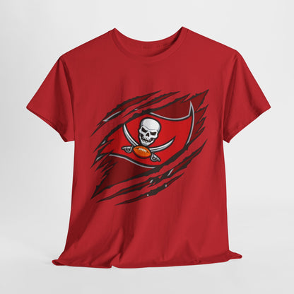 Bucs Tearing  Cotton Tee