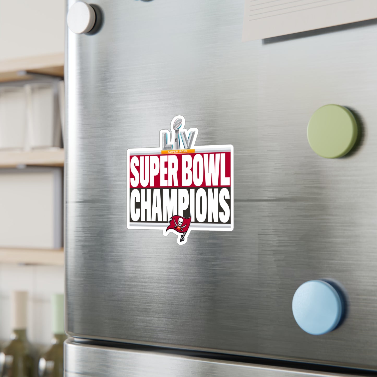 TB Super Bowl LIV Kiss-Cut Vinyl Decals