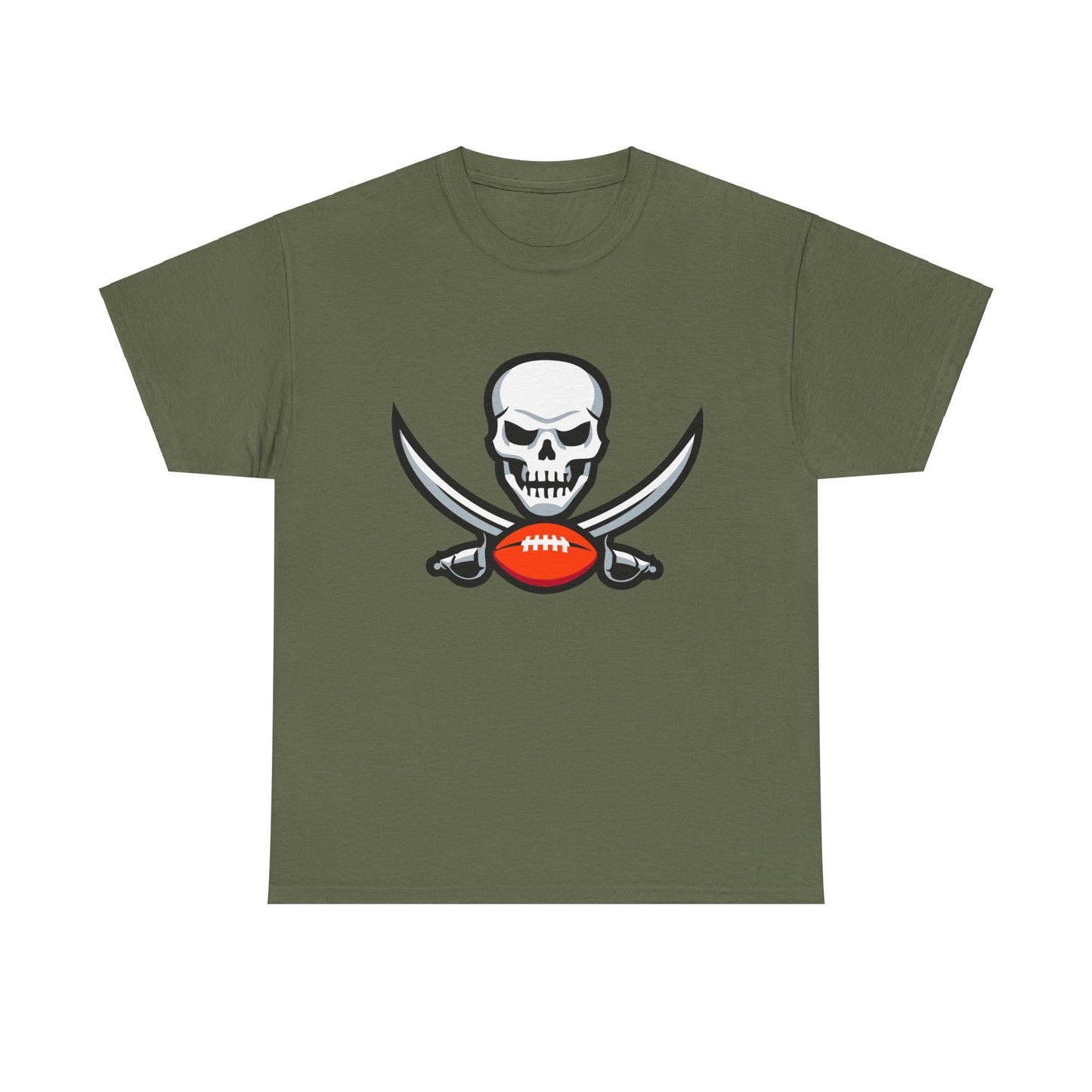 Bucs Skull and swords  Cotton Tee