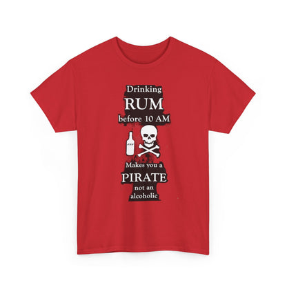 Drinking Rum  Cotton Tee