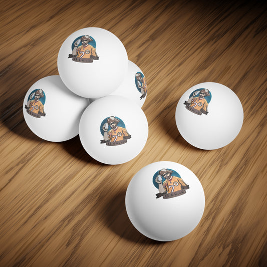 El Capitan Ping Pong Balls, 6 pcs