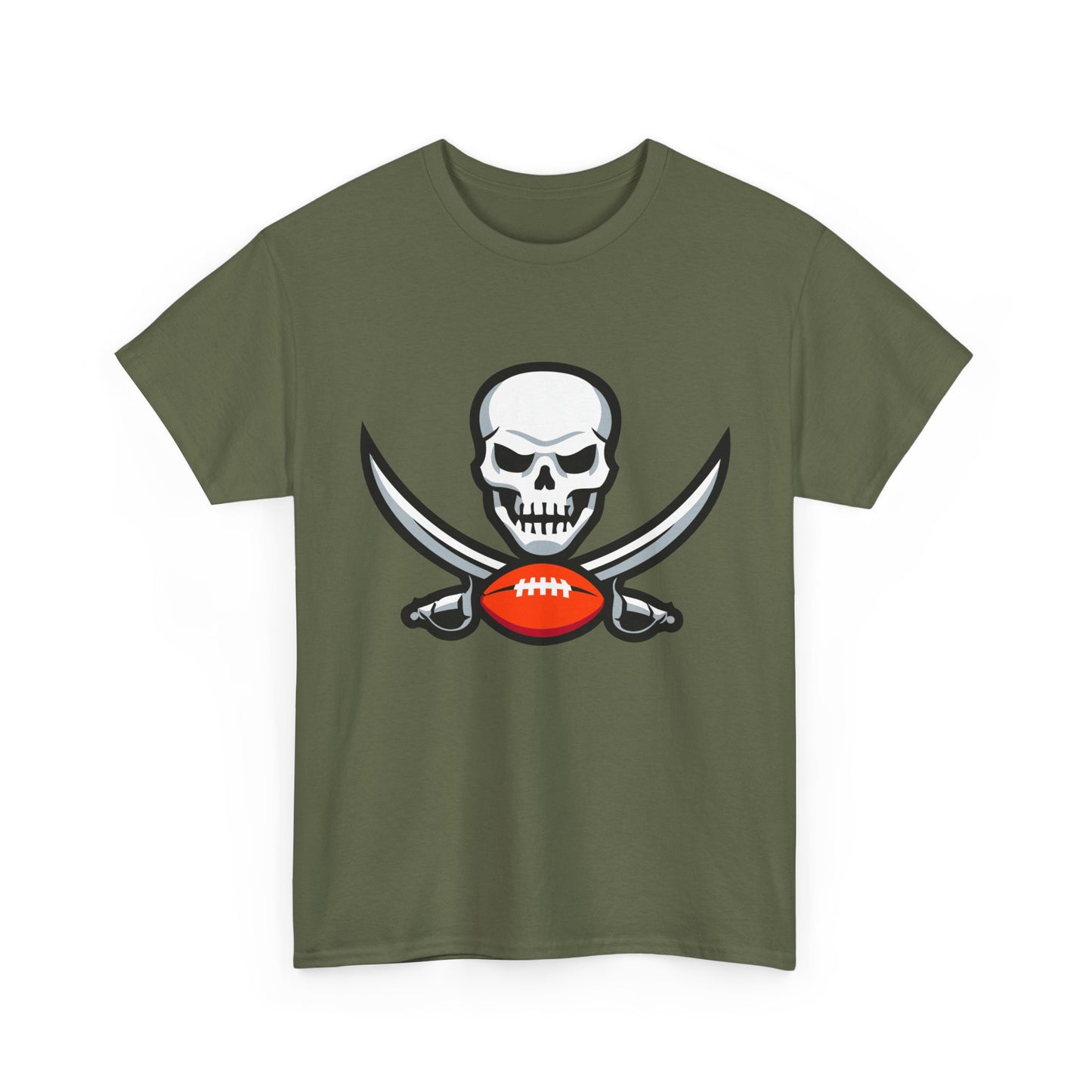 Bucs Skull and swords  Cotton Tee