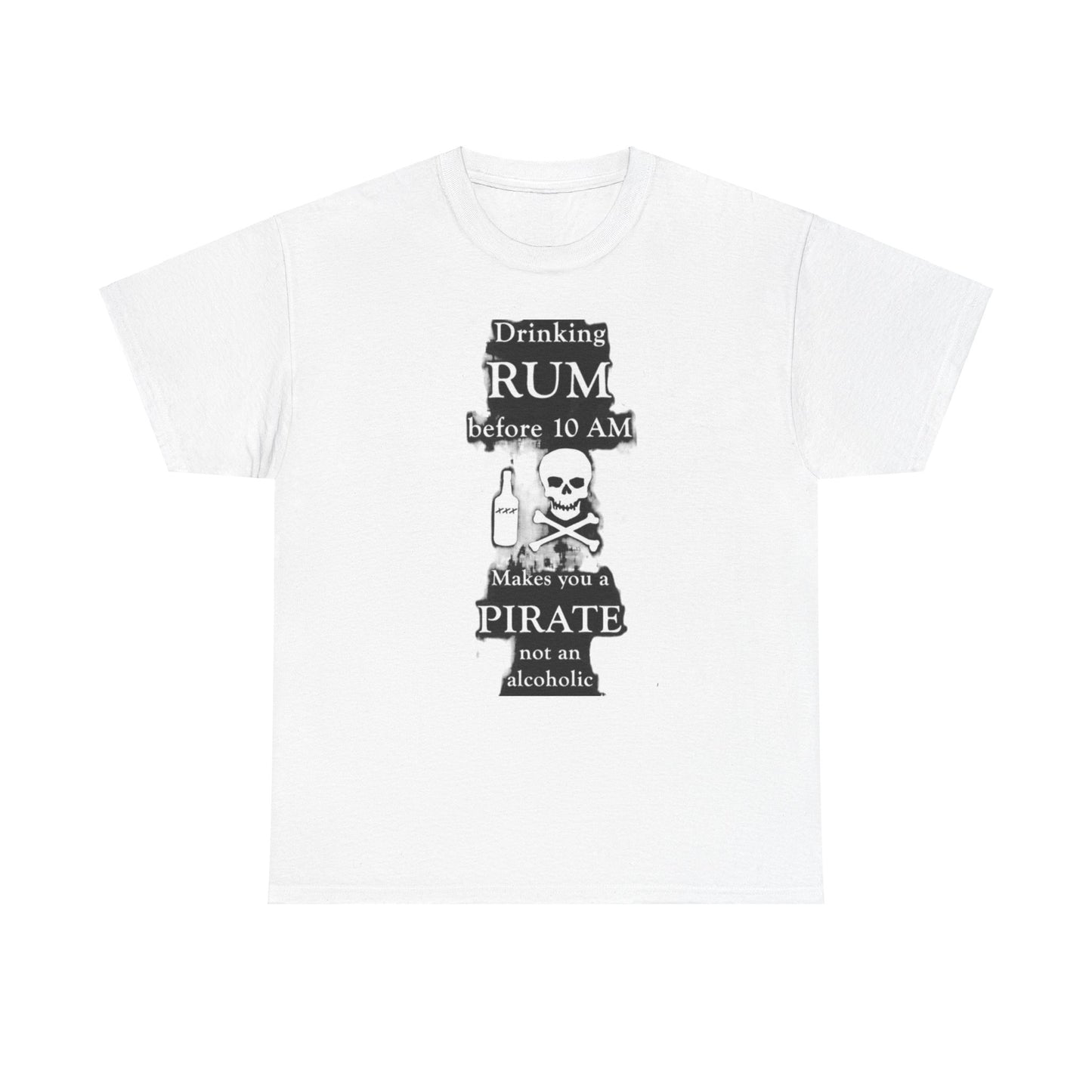 Drinking Rum  Cotton Tee