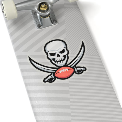 Bucs Skull  Stickers