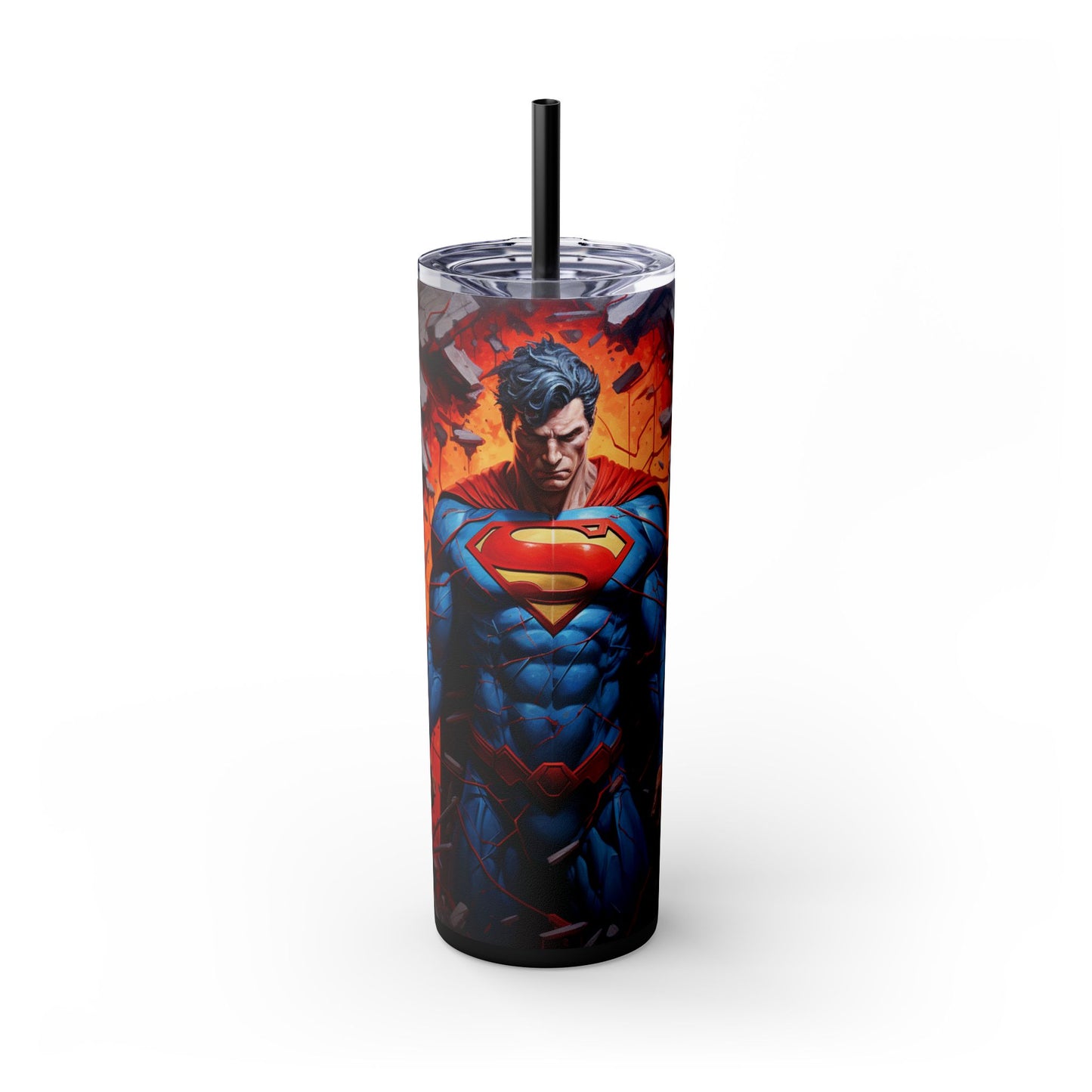 Superman Tumbler with Straw, 20oz