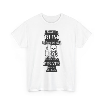 Drinking Rum  Cotton Tee