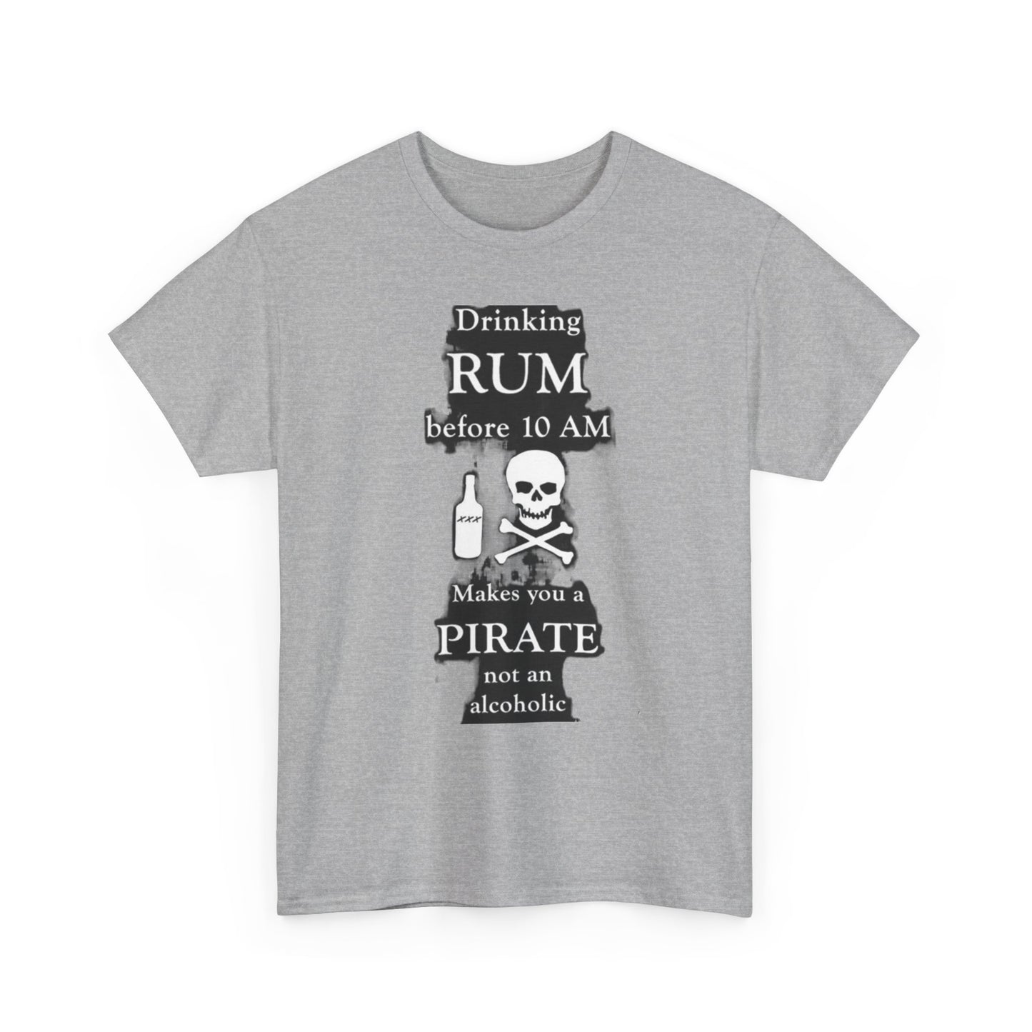 Drinking Rum  Cotton Tee