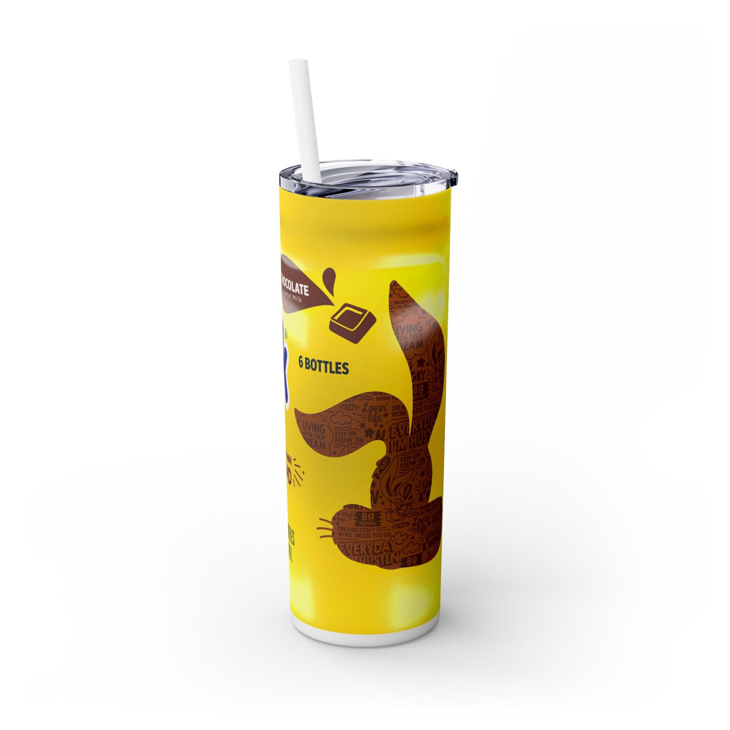 Nesquick Tumbler with Straw, 20oz