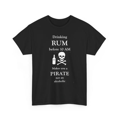 Drinking Rum  Cotton Tee