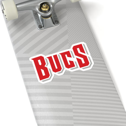 Bucs Plain Stickers