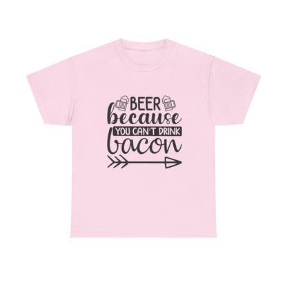 Beer and Bacon Cotton Tee