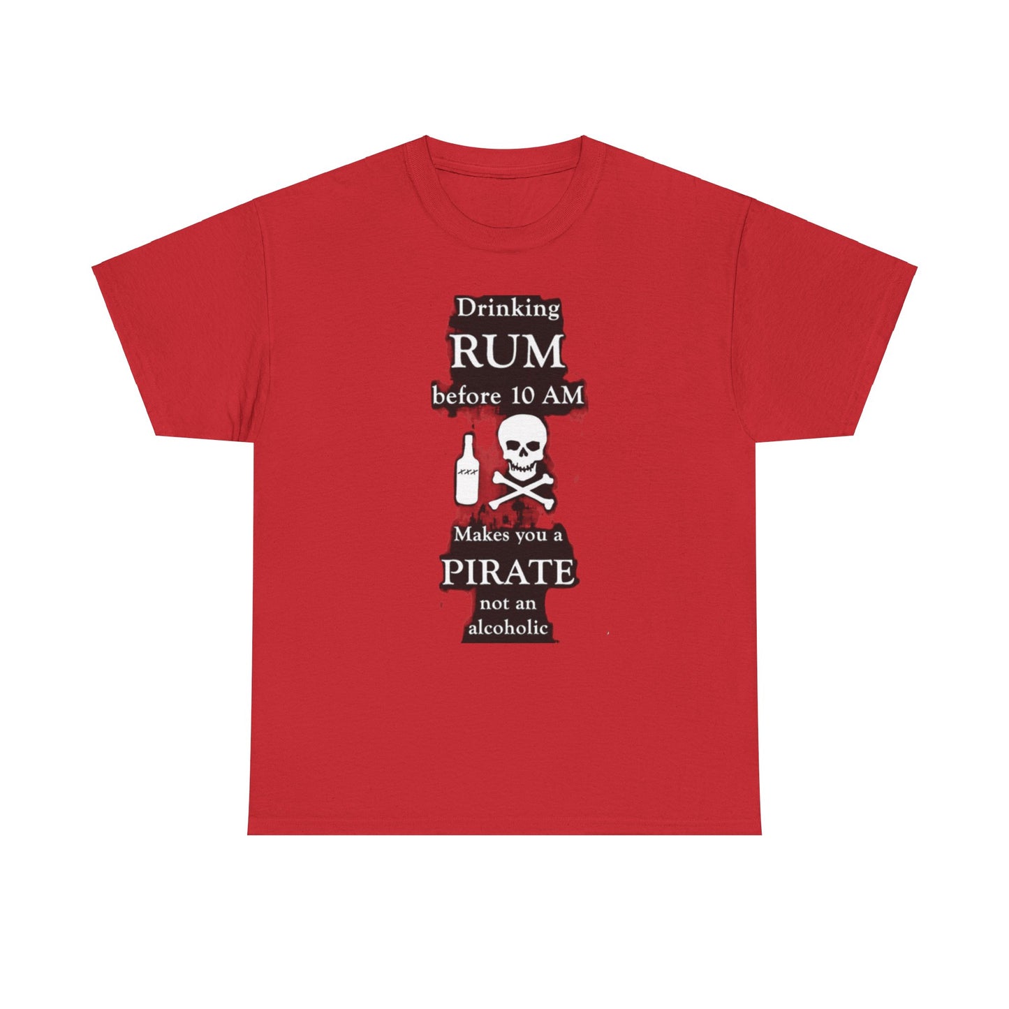 Drinking Rum  Cotton Tee