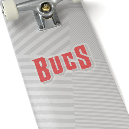 Bucs Plain Stickers