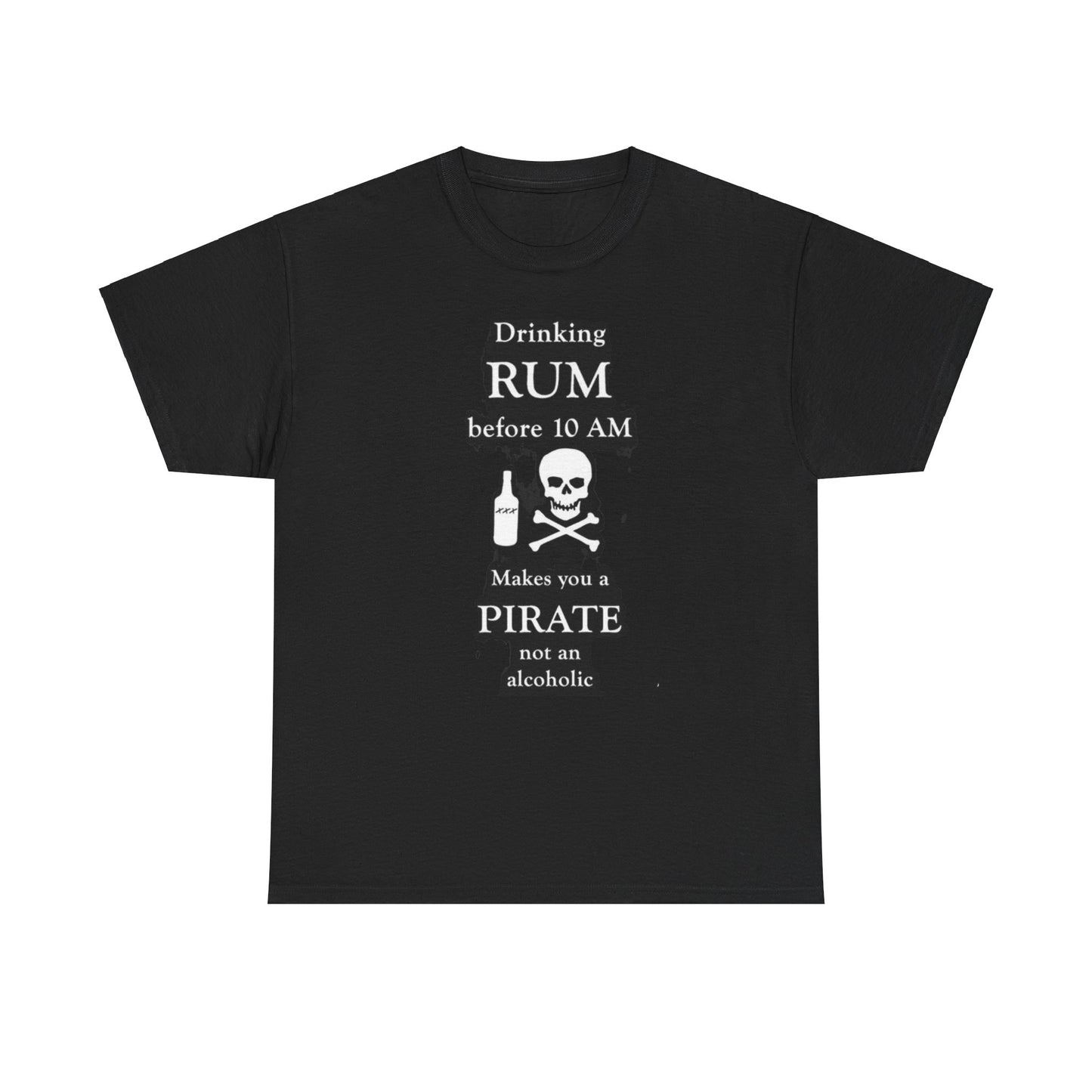 Drinking Rum  Cotton Tee