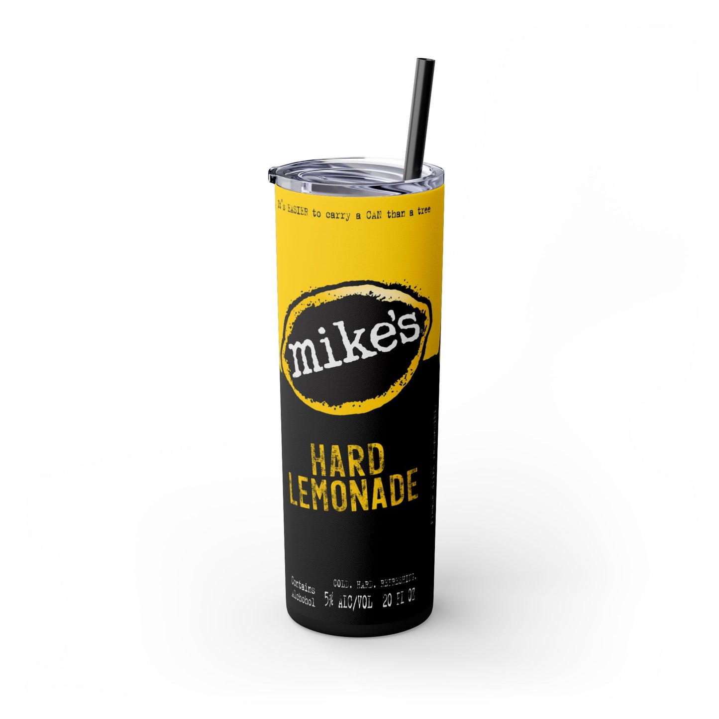 Mikes Lemonade  Tumbler with Straw, 20oz