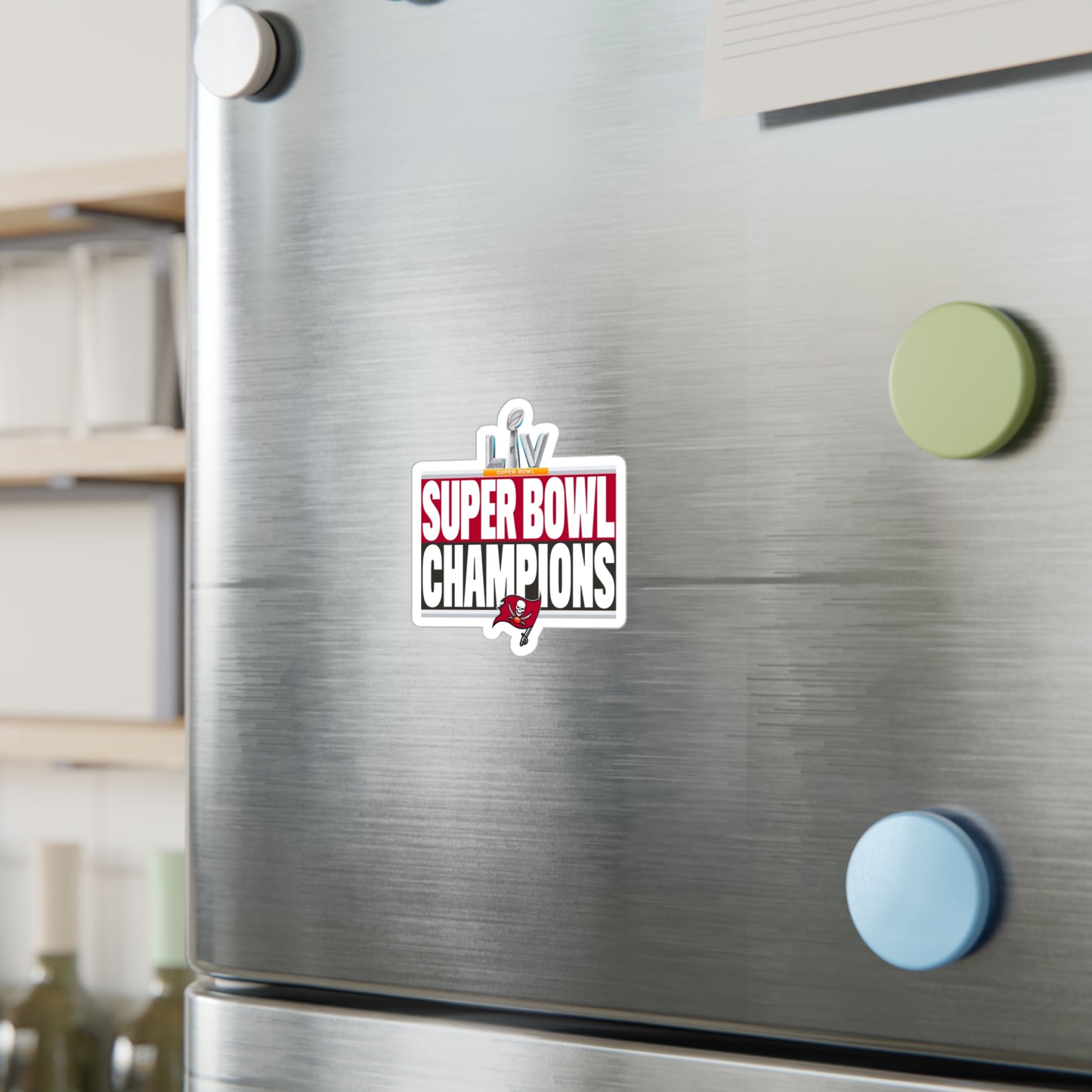 TB Super Bowl LIV Kiss-Cut Vinyl Decals