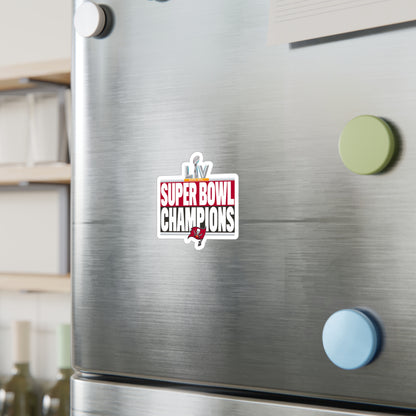 TB Super Bowl LIV Kiss-Cut Vinyl Decals