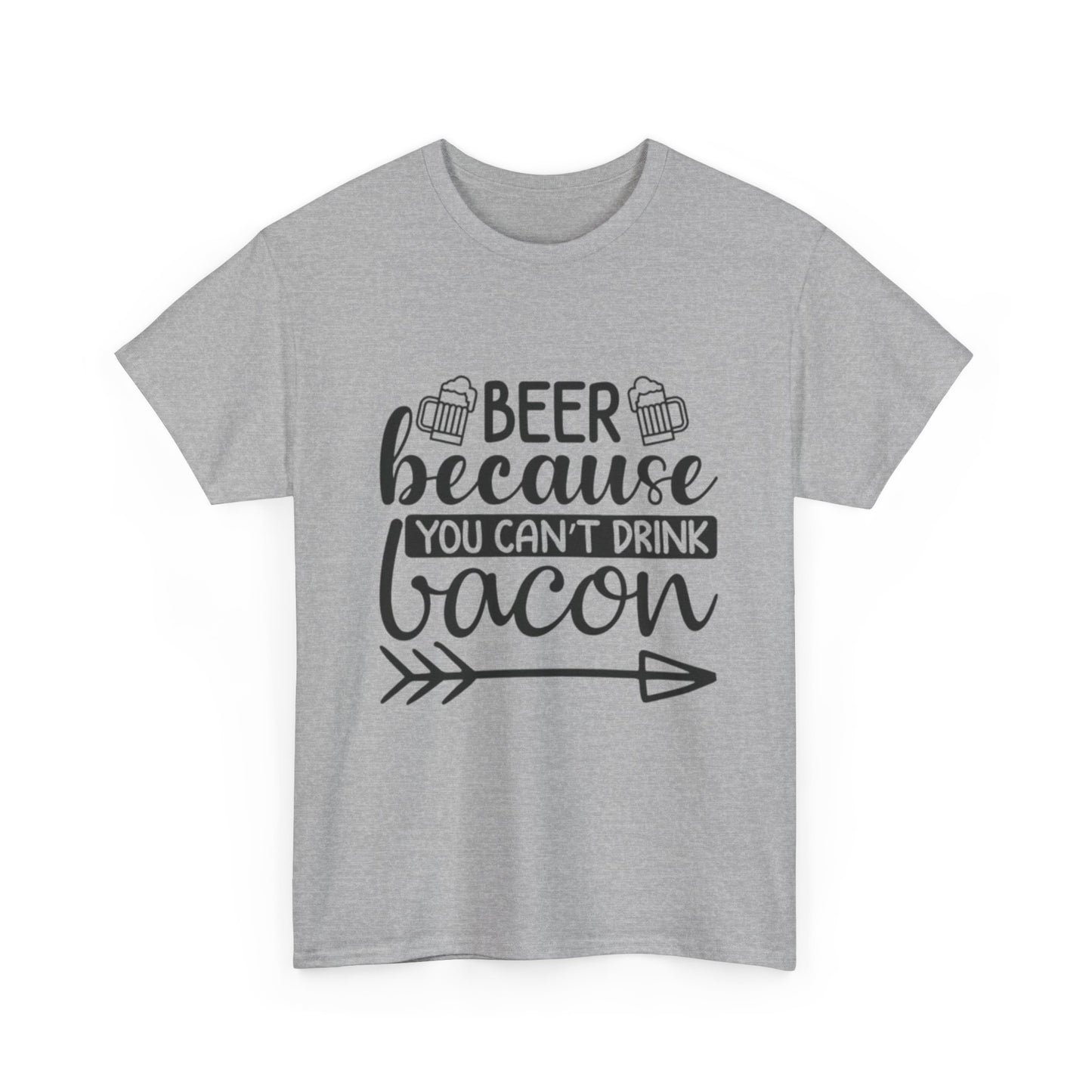 Beer and Bacon Cotton Tee