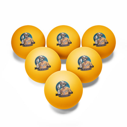 El Capitan Ping Pong Balls, 6 pcs