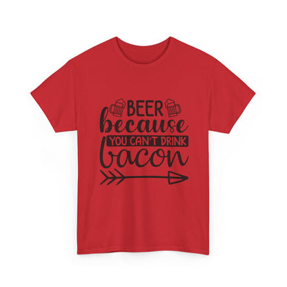 Beer and Bacon Cotton Tee