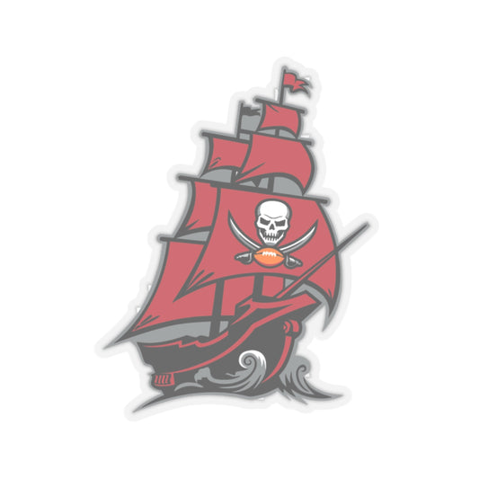 Bucs Red Ship Stickers