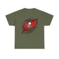 Bucs Tearing  Cotton Tee