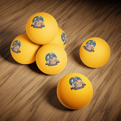 El Capitan Ping Pong Balls, 6 pcs