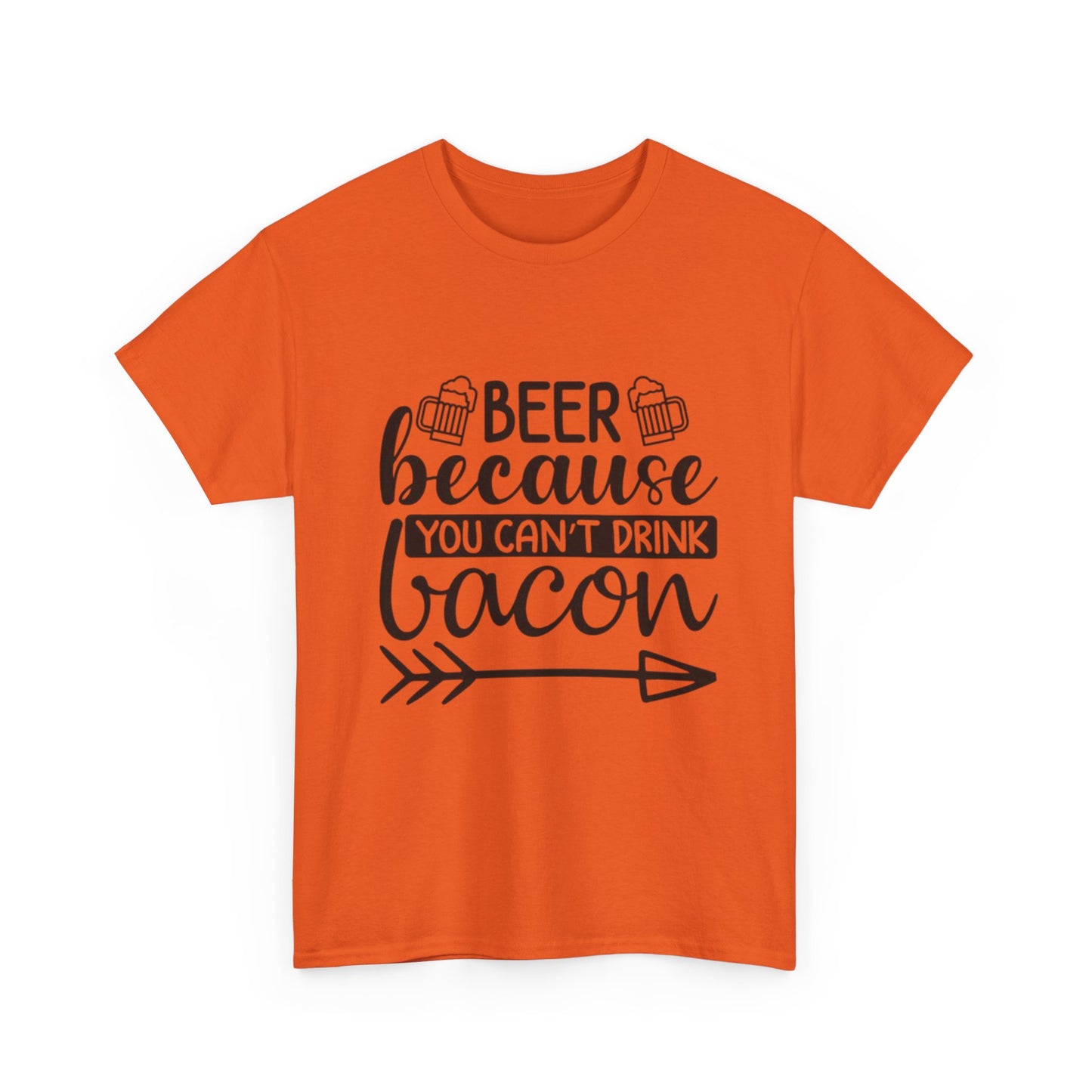 Beer and Bacon Cotton Tee