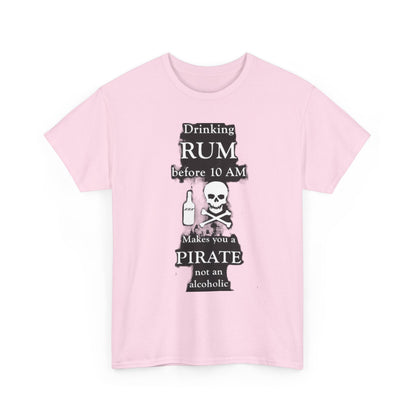 Drinking Rum  Cotton Tee