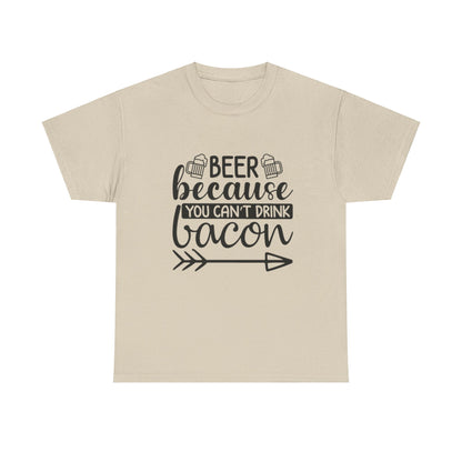 Beer and Bacon Cotton Tee