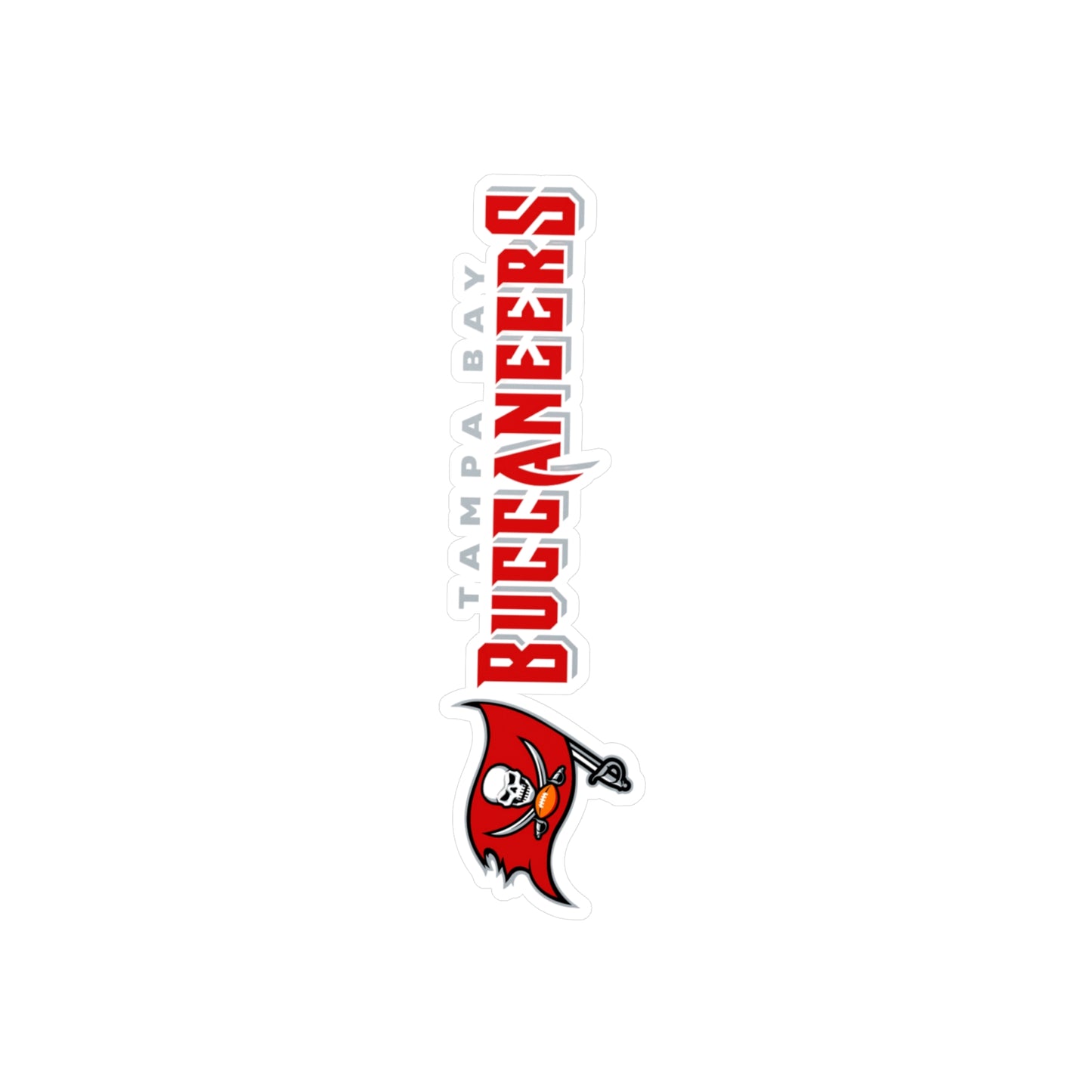 Buccaneers Kiss-Cut Vinyl Decals