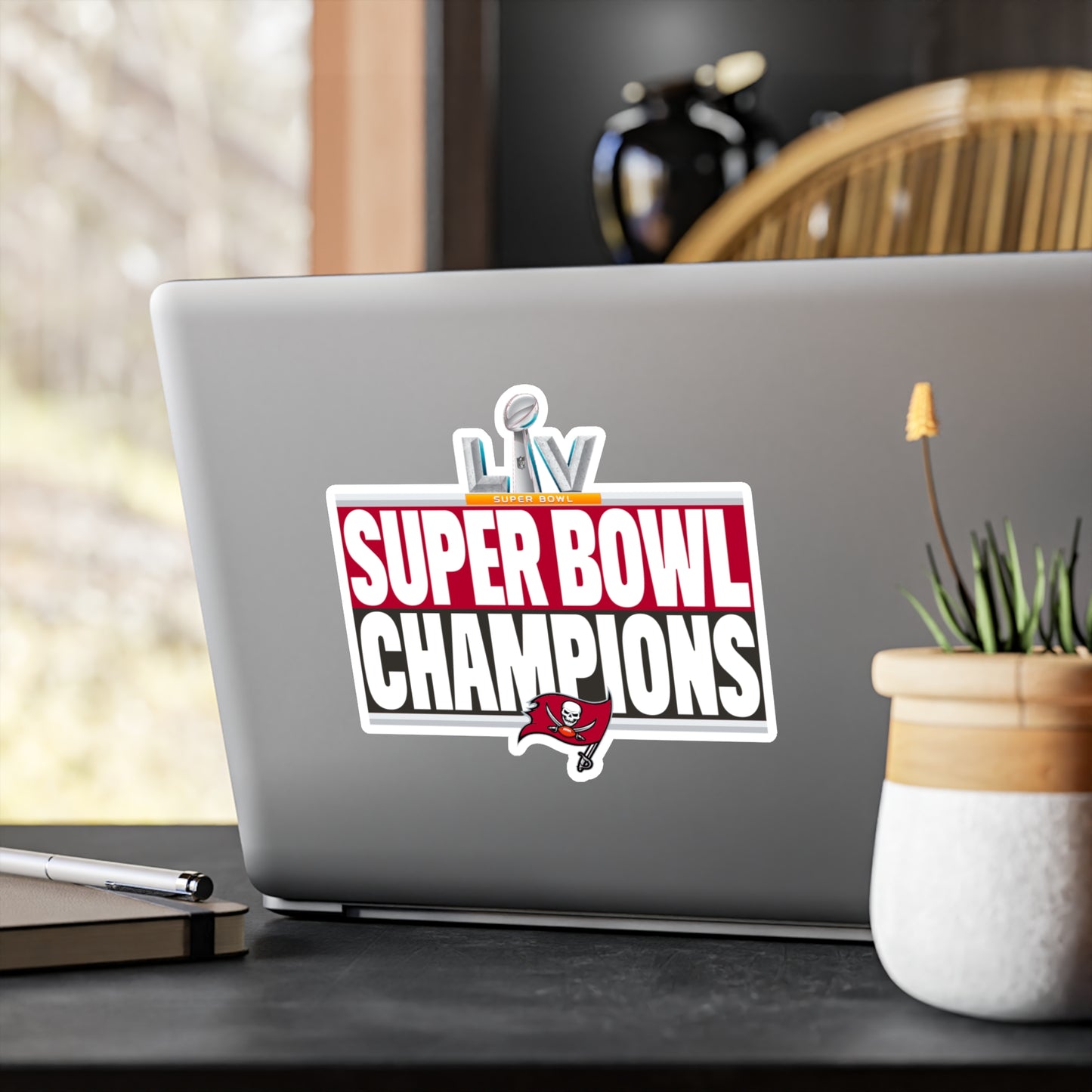 TB Super Bowl LIV Kiss-Cut Vinyl Decals