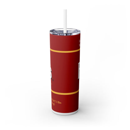 Folgers  Tumbler with Straw, 20oz