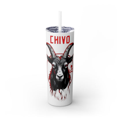 Chivo 6 Tumbler with Straw, 20oz