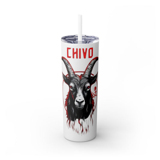 Chivo 6 Tumbler with Straw, 20oz