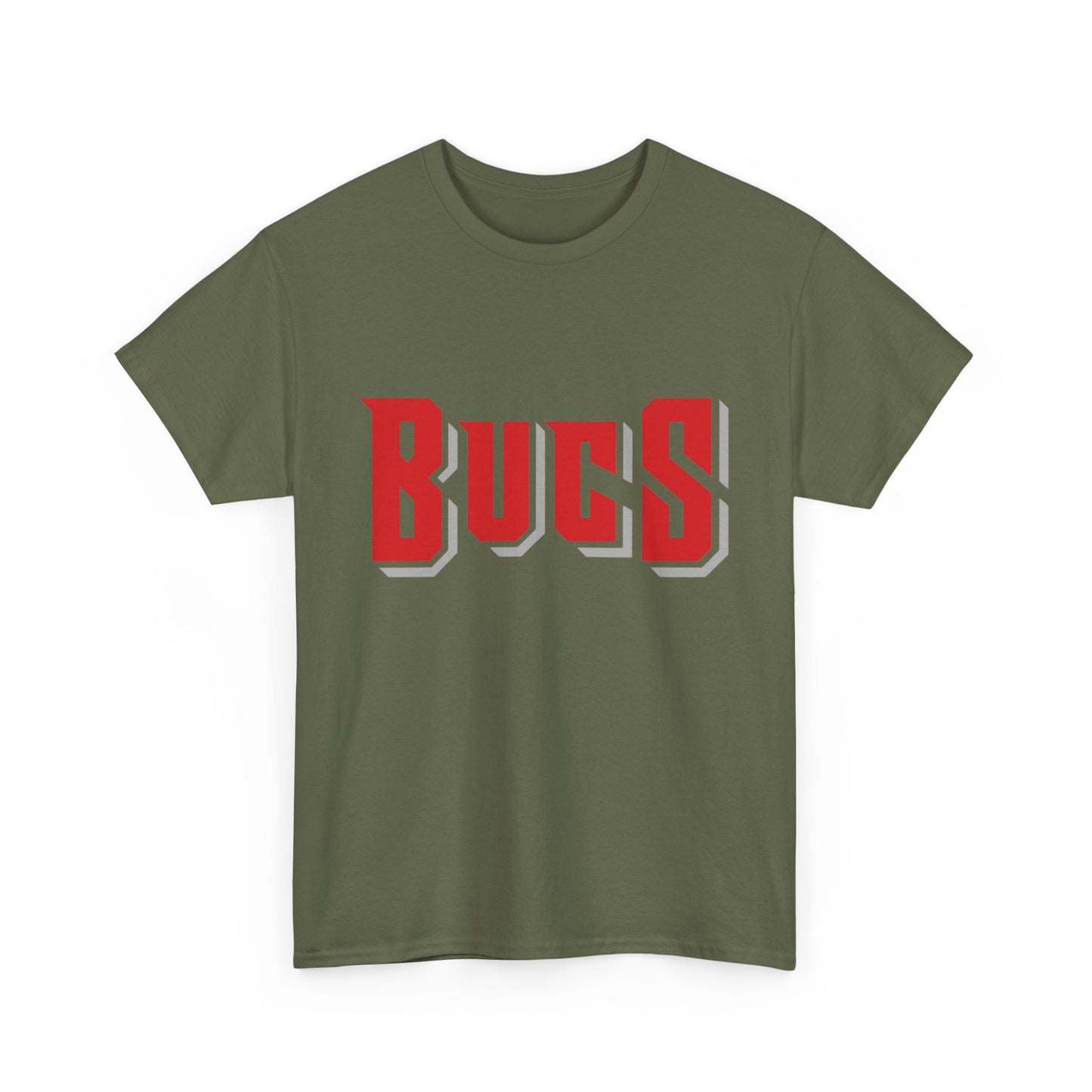 Bucs Plain  Cotton Tee