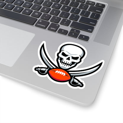 Bucs Skull  Stickers