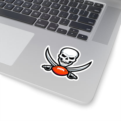 Bucs Skull  Stickers