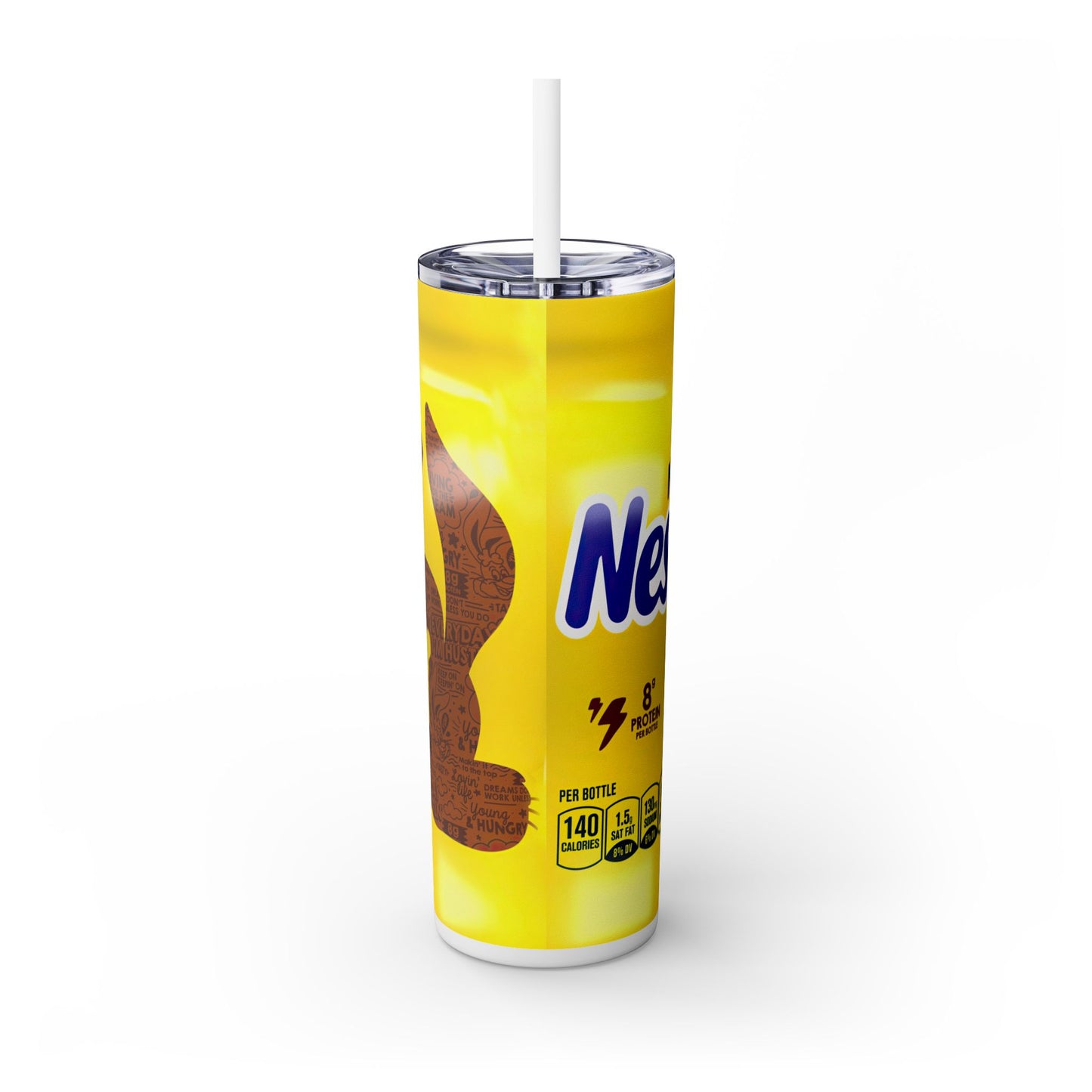 Nesquick Tumbler with Straw, 20oz