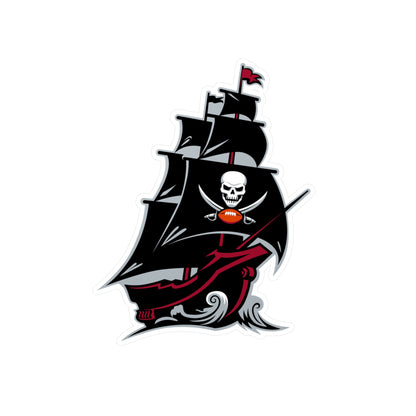 TB Black Ship Kiss-Cut Vinyl Decals